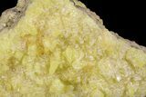 Sulfur Crystal Cluster on Matrix - Nevada #69157-2